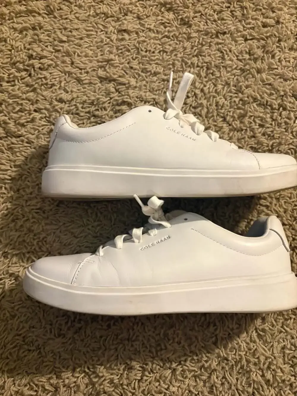 Cole Haan Grand Crosscourt Traveler Sneaker Size 8.5 B White Leather